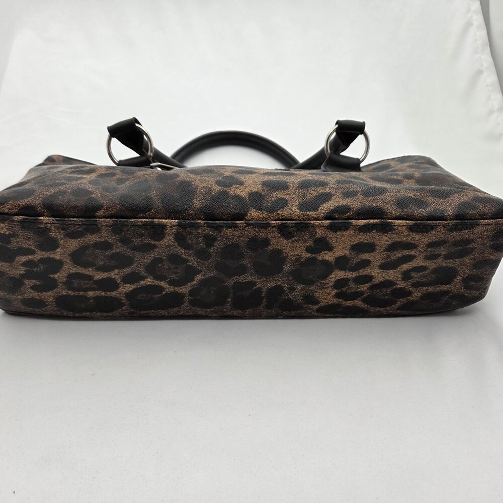Primeware Leopard Print Insulated Wine Tote Clutch - Picture 8 of 9